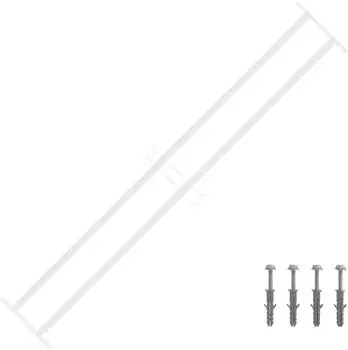 vidaXL Sicherheitsgitter f&uuml;r Fenster mit 2 Querstreben, 3er-Set (42031302)