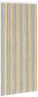 vidaXL Insektenschutzvorhang Chenille Grau und Beige 100 x 220 cm