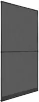 vidaXL Schwenk-Insektenscreen Anthrazit und Schwarz 120 x 240 cm