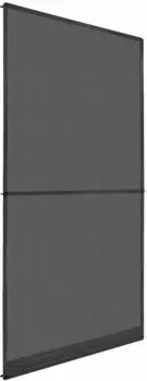 vidaXL Schwenk-Insektenscreen anthrazit und schwarz 120x240cm