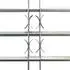 vidaXL Fenstergitter verstellbar 3 Querbalken 1000-1500mm (141384)