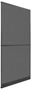 vidaXL Schwenk-Insektenscreen anthrazit und schwarz 100x215cm