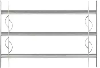Alberts Secorino Style Fensterschutzgitter ausziehbar, blau, 450x700-1050mm (563622)