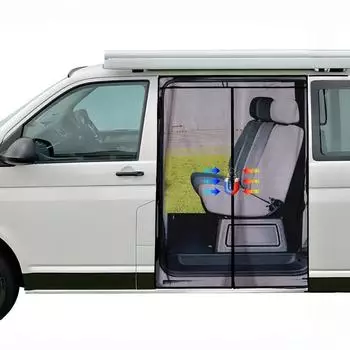 LuxusKollektion Moskitonetz magnetisch für VW T5/T6 Schiebetür, Sonnenschutz
