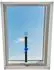 LuxusKollektion Dachfenster-Fliegengitter magnetisch, zuschneidbar, 100x130cm, schwarz