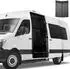 LuxusKollektion Insektenschutznetz Schiebetür Mercedes Sprinter Hochdach, magnetisch, 185x130cm