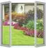 LuxusKollektion Fliegengitter Fenster selbstklebend 170x180cm, 2 Stück