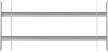 Alberts Secorino Basic Fensterschutzgitter, verzinkter Stahl, ausziehbar (563684)