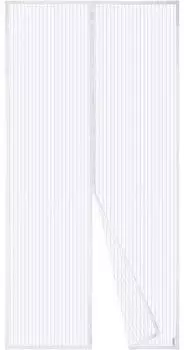 Apalus Fliegengitter-Magnetvorhang Tür 120x250cm, weiß