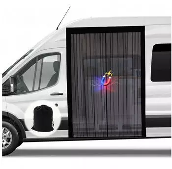 LuxusKollektion Moskitonetz magnetisch f&uuml;r Van 210x150cm (Mercedes Sprinter/Crafter)