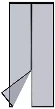 Apalus Fliegengitter T&uuml;r Magnet 90x220cm schwarz (VP)