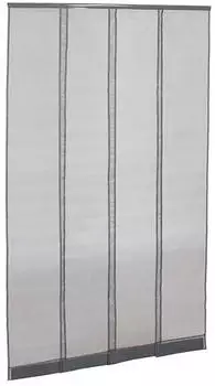 Avosdim Insektenschutz Lamellenvorhang grau 1300x2300mm (004016)