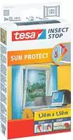 tesa Fliegengitter-Gewebe "2-in-1 Sonnenschutz- und Fliegengitter Premium f&uuml;r
