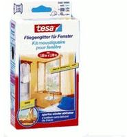 tesa Fliegengitter-Gewebe "Klett Fliegengitter Premium f&uuml;r Fenster, Insektenschutz