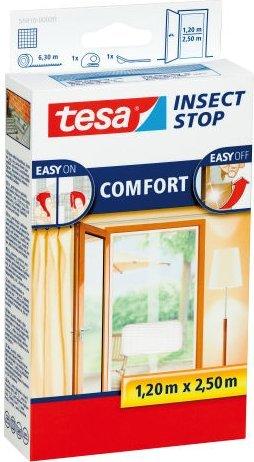 tesa Insect Stop Fliegengitter Comfort für Türen weiß (120 x 250 cm)