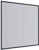 Windhager Is Fliegenschutz-fenster Plus 100 X 120 Cm Schwarz/anthrazit