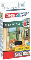 tesa Fliegengitter-Gewebe "Open/Close Premium f&uuml;r Fenster" Packung, Fliegennetz,