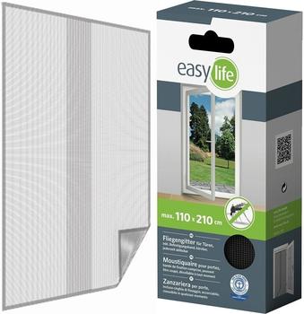easy life Insektenschutz für Türen Klettband (120 x 210 cm)