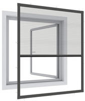 Windhager Insektenschutzplissee "Ultra Flat f&uuml;r Fenster, Fliegengitter ohne Bohren"