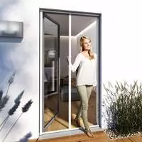 Windhager Insektenschutzrollo "Plus f&uuml;r Terrassen- und Balkont&uuml;ren, Fliegengitter
