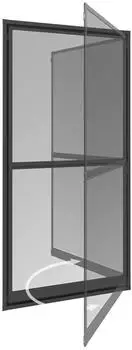 Windhager Pendelt&uuml;r anthrazit (03241)