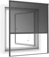 Windhager Insektenschutzrollo transparent Hitzeschutz Insektenschutz BxH: 130x160 cm