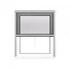 Jarolift 4-in-1 Rollo Zanzara 130 x 160 cm