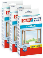 tesa&reg; Insect Stop Standard 3er-Pack 1,30 &times; 1,50 m &ndash; wei&szlig; &ndash; Fliegengitter /
