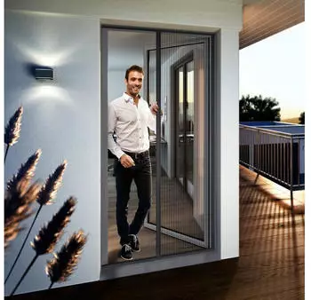 Windhager Expret Plissee 240x120 cm anthrazit