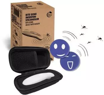 IEA Green Insektenstichheiler Usb-C & M&uuml;ckenpflaster Tasche - M&uuml;ckenschutz f&uuml;r unterwegs 1 St