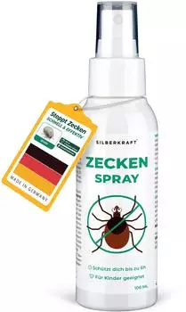 Silberkraft Zeckenspray 100 ml Spray