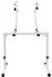 König & Meyer Keyboardtisch Reinweiß Omega 18810