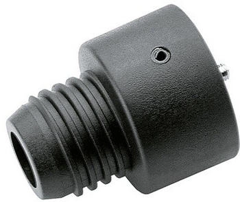 K & M Kegeladapter schwarz (15281)