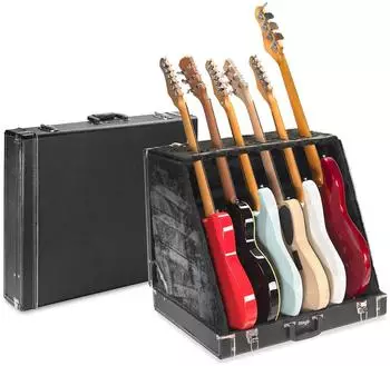 Stagg GDC-6 Gitarren-Standkoffer für 6 E-Gitarren oder 3 Akustikgitarren (GDC-6)