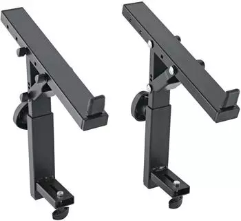 K & M 18822 Aufsatz Ebene 3 für Keyboardtisch, schwarz (18822-019-55)