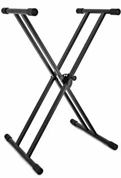 Stagg KXSQ5 Doppelt verstrebtes X-Keyboardständer, 40kg (22056)