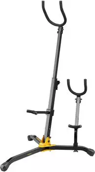 Hercules Stands DS536B Ständer für Bariton- & Alt-/Tenorsaxophon (HCDS-536B)