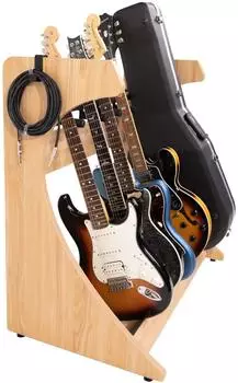 Gator Elite Series Gitarrenständer 5-7 Plätze, Ahorn matt (GFW-ELITEGTR5RK-MPL)