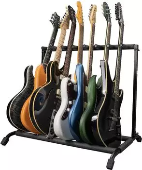 Gator Rok-It zusammenklappbares Gitarrenständer-Rack, 7-fach (RI-GTR-RACK7)