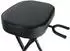 Rocktile Klappbarer Hocker mit integriertem Gitarrenständer, schwarz (00058010)
