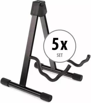 Classic Cantabile Kombi-Gitarrenst&auml;nder E-/A-Gitarre 5er-Set (00033115)