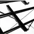 LightmaXX KB-1177 Keyboardständer 3-Instrumenten, höhenverstellbar, schwarz, Aluminium (KEY0004953-000)