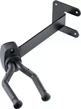 K & M Gitarren-Wandhalter, schwarz (16255)