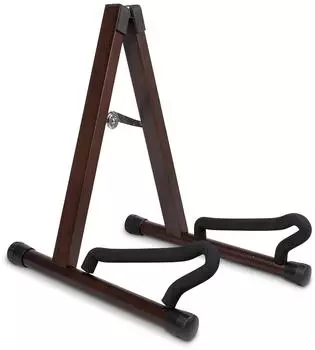 GEWA GS-60DW Gitarrenst&auml;nder Holz, dunkle Walnuss (518189)