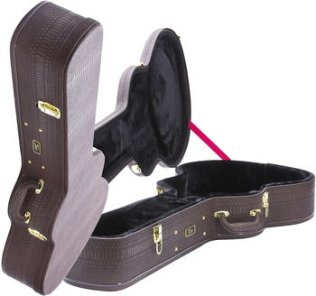 Fame Case Jumbo Guitar Dark Brown (940-Ejumbo 2 Brown)