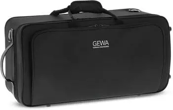 GEWA Rucksack-Koffer für 2 Trompeten Double Compact Schwarz