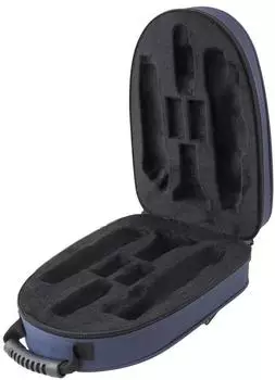 Dimavery Gitarrentasche für Klarinette, blau, mit Schultertragegurt (26600250)
