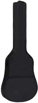 vidaXL Gitarrentasche für 3/4 Klassikgitarre, Stoff, schwarz, 94x35cm (70156)