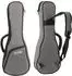 Rocktile Gigbag für Sopran-Ukulele, gepolstert, grau/schwarz (00088536)