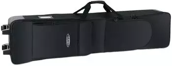 Classic Cantabile Keyboardtasche G1 mit Trolley-Rollen 133x30x17cm, schwarz (00057654)